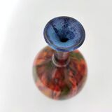 Glazed Earthenware Vase by Giovanni Poggi for San Giorgio Albisola Ceramics