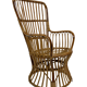 Set of two mid century rattan armchairs by bonacina 1950 design