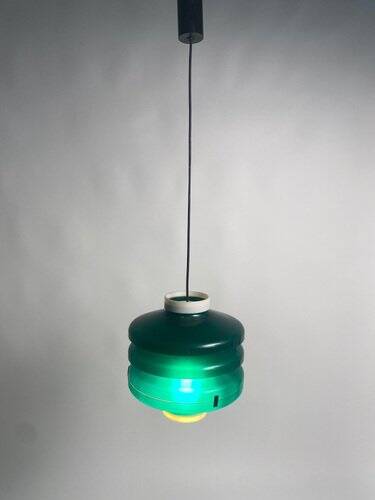Italian Pendant Lamp in the style of Stilnovo, 1950s