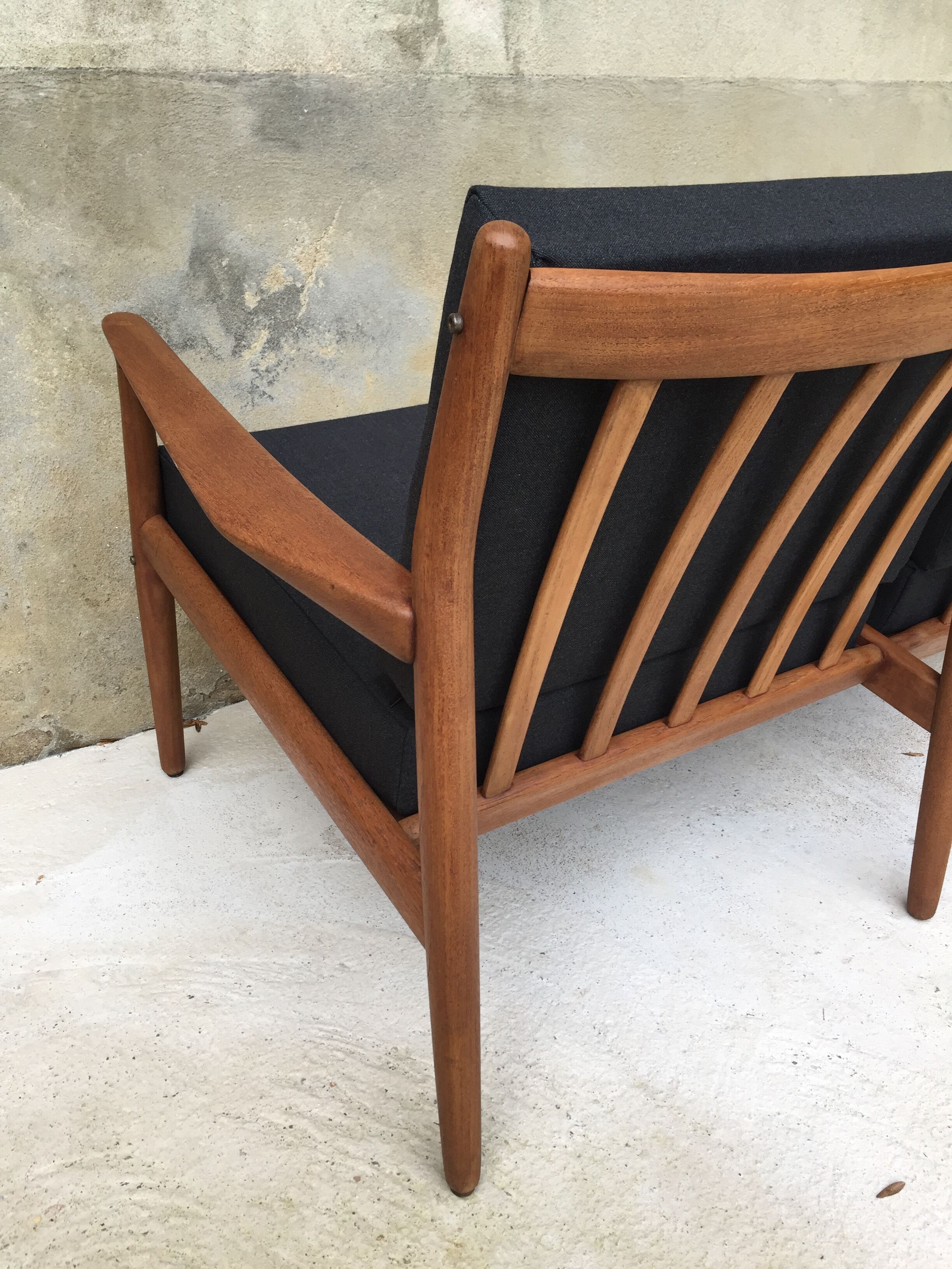 Grete Jalk two-seater sofa