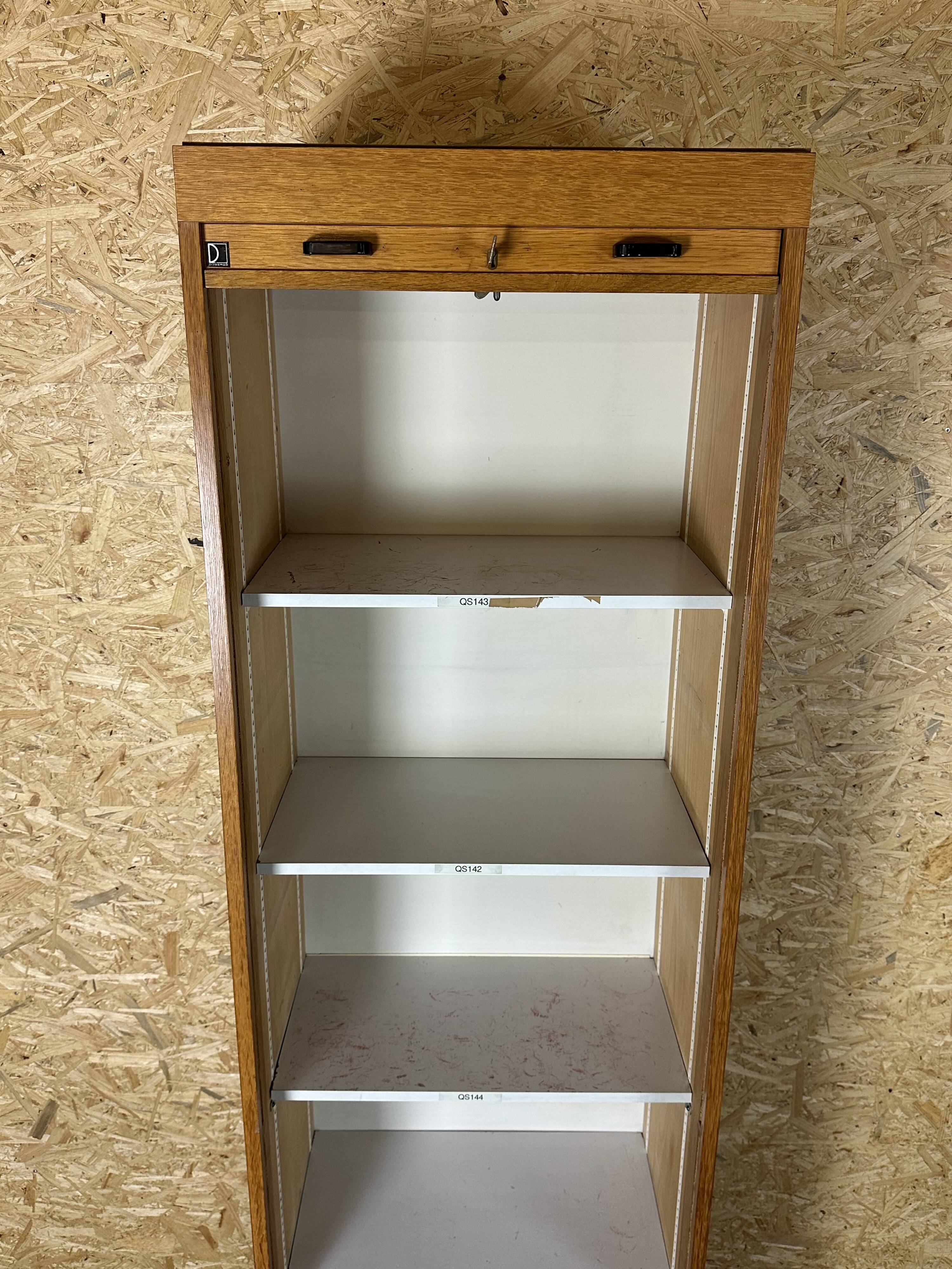 50s 60s roller shutter cabinet office cabinet filing cabinet mid century design