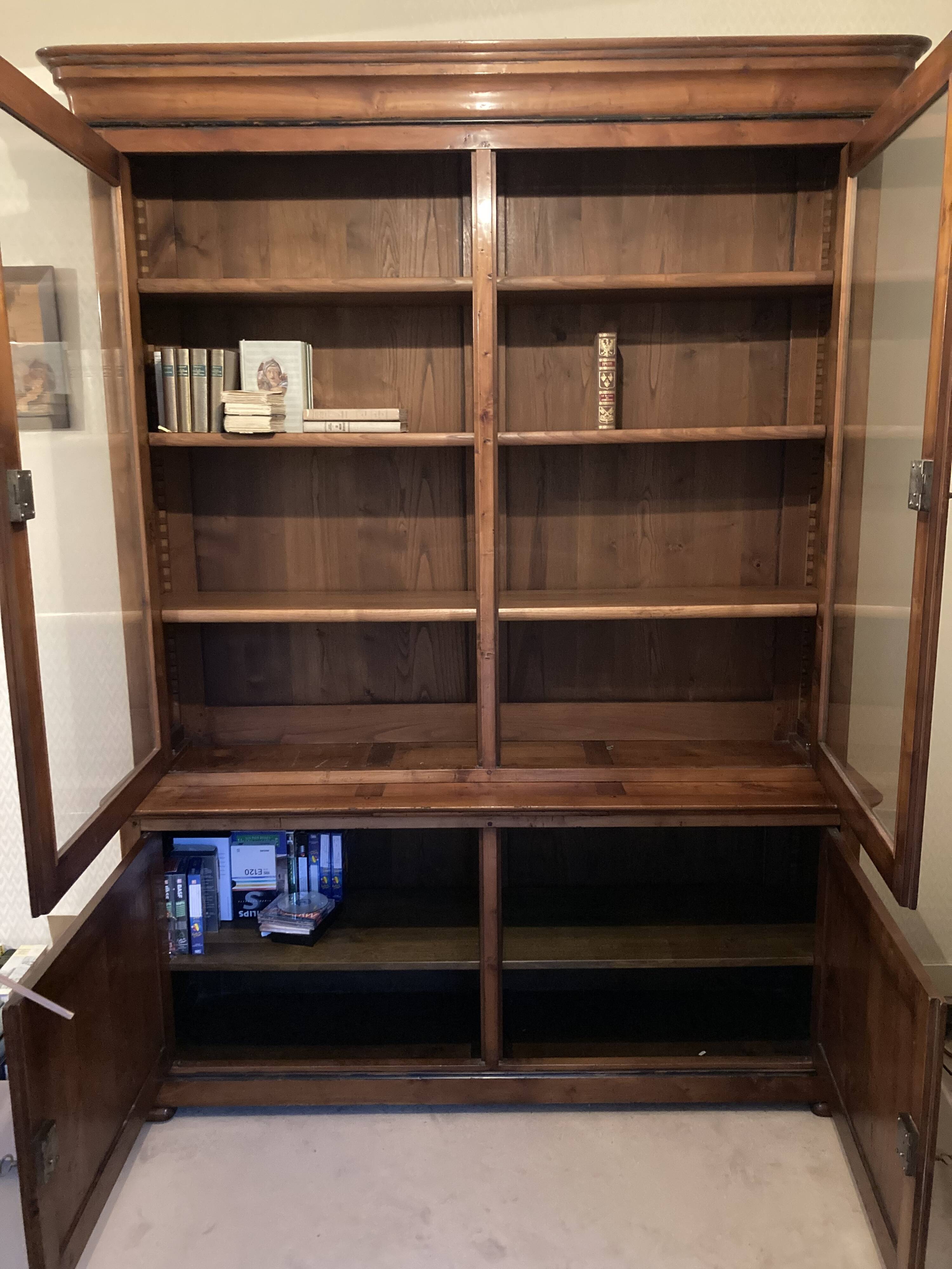 Louis philippe bookcase