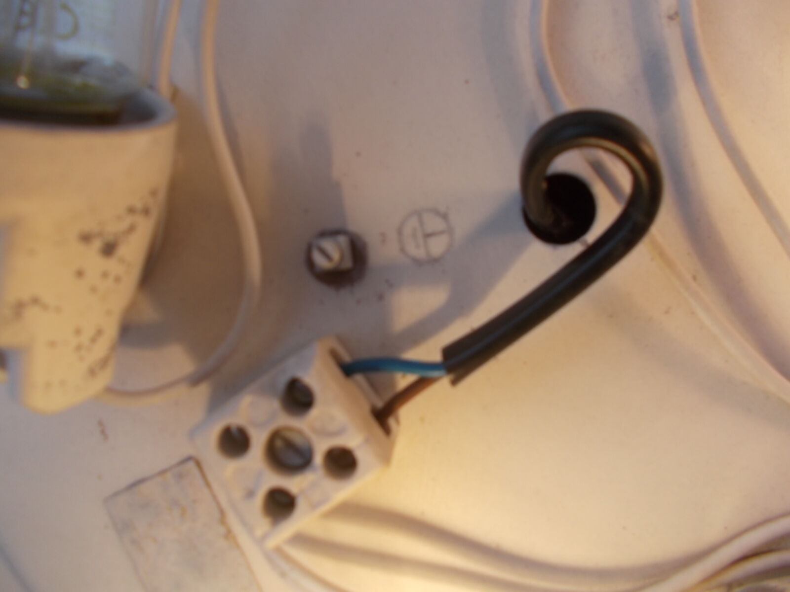 Very large pair of bubble glass ceiling lights by Staff 1960-70