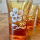 Set of 6 vintage liqueur glasses