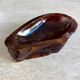 Vintage brutalist onyx ashtray