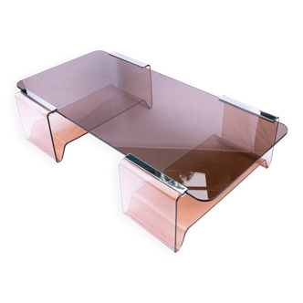 TABLE BASSE MICHEL DUMAS POUR ROCHE BOBOIS, 1970
