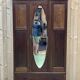 Early 20th century English wardrobe in mahogany