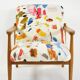 Fauteuil WR à motifs coloré