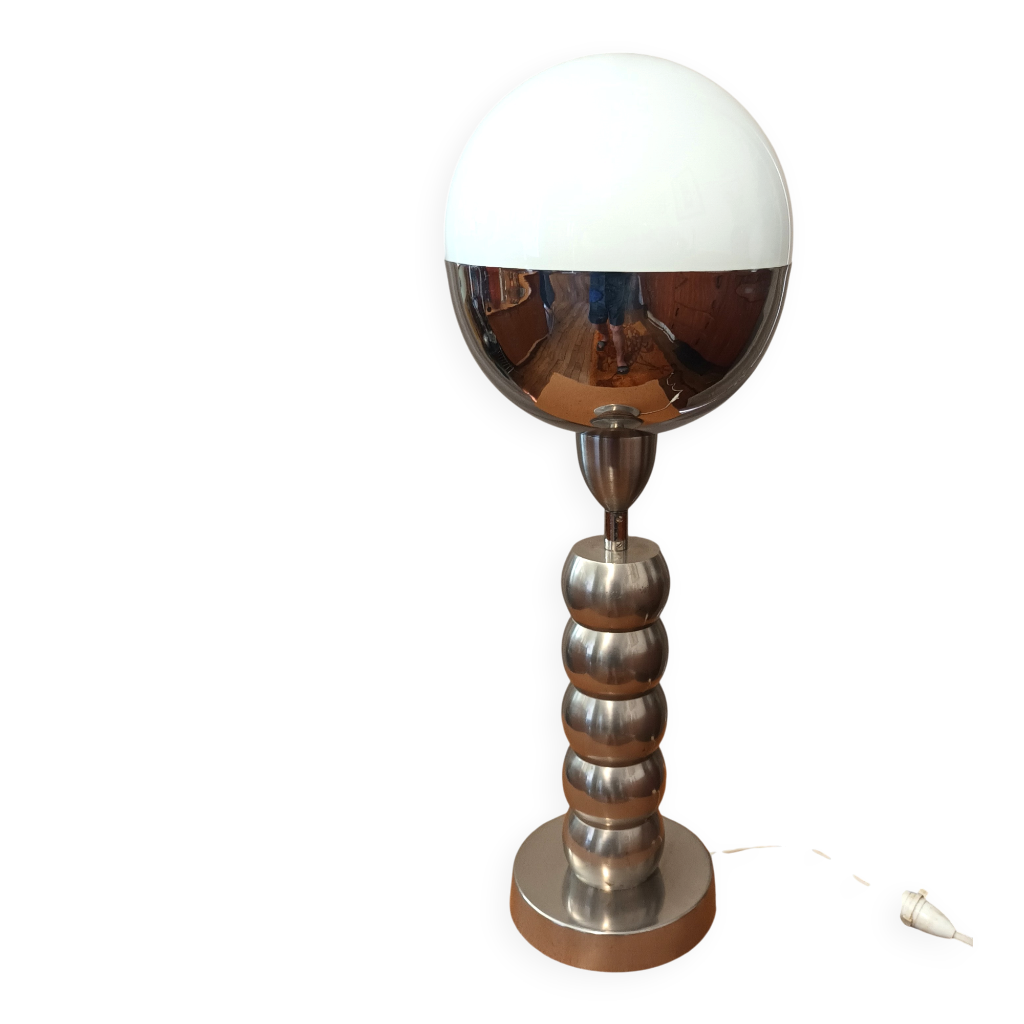 "Space Age" table lamp from the 1970s.