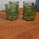 Carafe and vintage bubbled glass