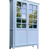 Vintage 1960s Parisian glass cabinet