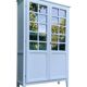 Armoire parisienne vitrée vintage 1960