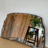 Antique beveled mirror