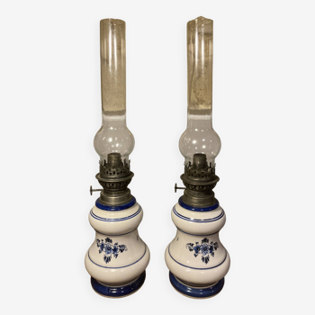 DELF oil lamps, decoration