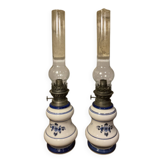 DELF oil lamps, decoration