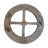 Cast iron bull's eye window