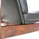 France & Son Set of 3 Modular Leather Armchairs by O. Gjerløv-Knudsen/T. Li