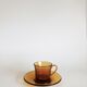 Service café 6 personnes vereco ambre