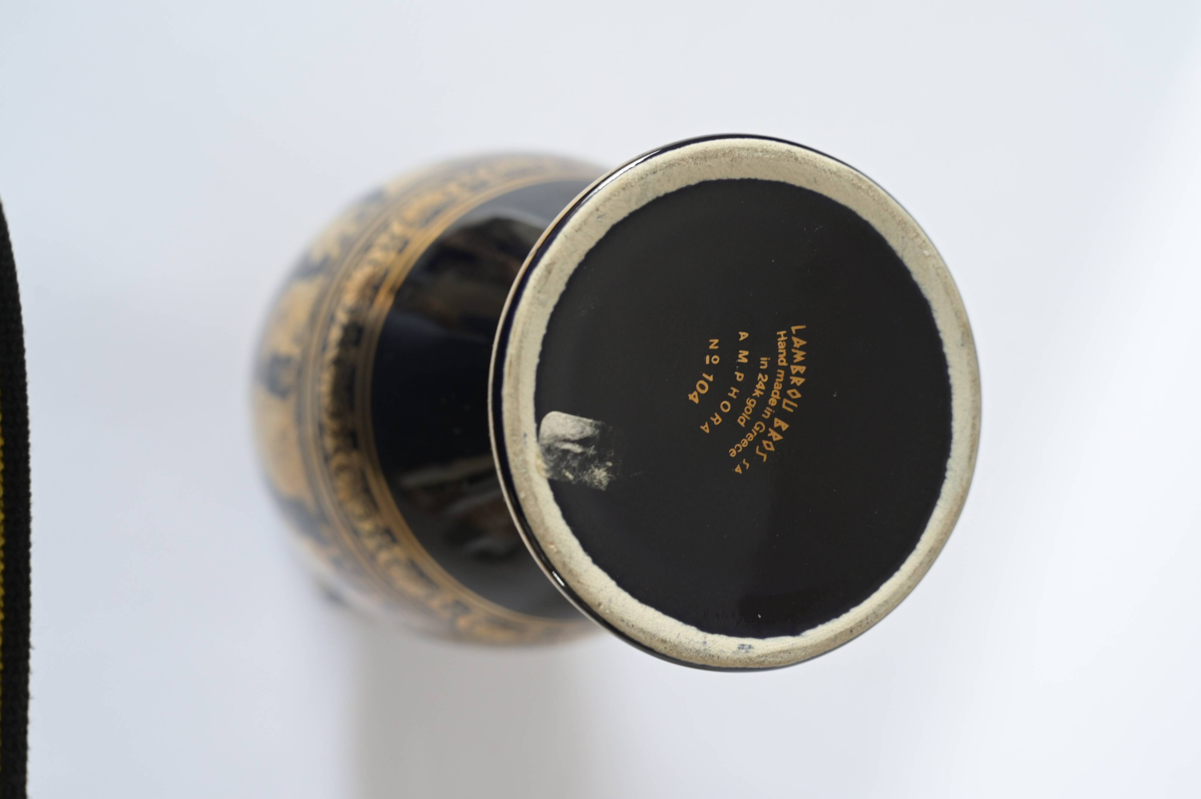 lambrou bros ギリシャ純金飾り皿 lambrou bros ギリシャ純金飾り皿