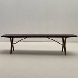 Table basse moderne suédoise en teck par Jo Carlsson, 1960