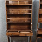 Rare pair of solid wood dressers - racks from the late 18th century