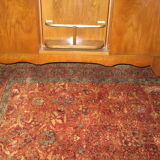 Buffet bar plated Art Deco Walnut