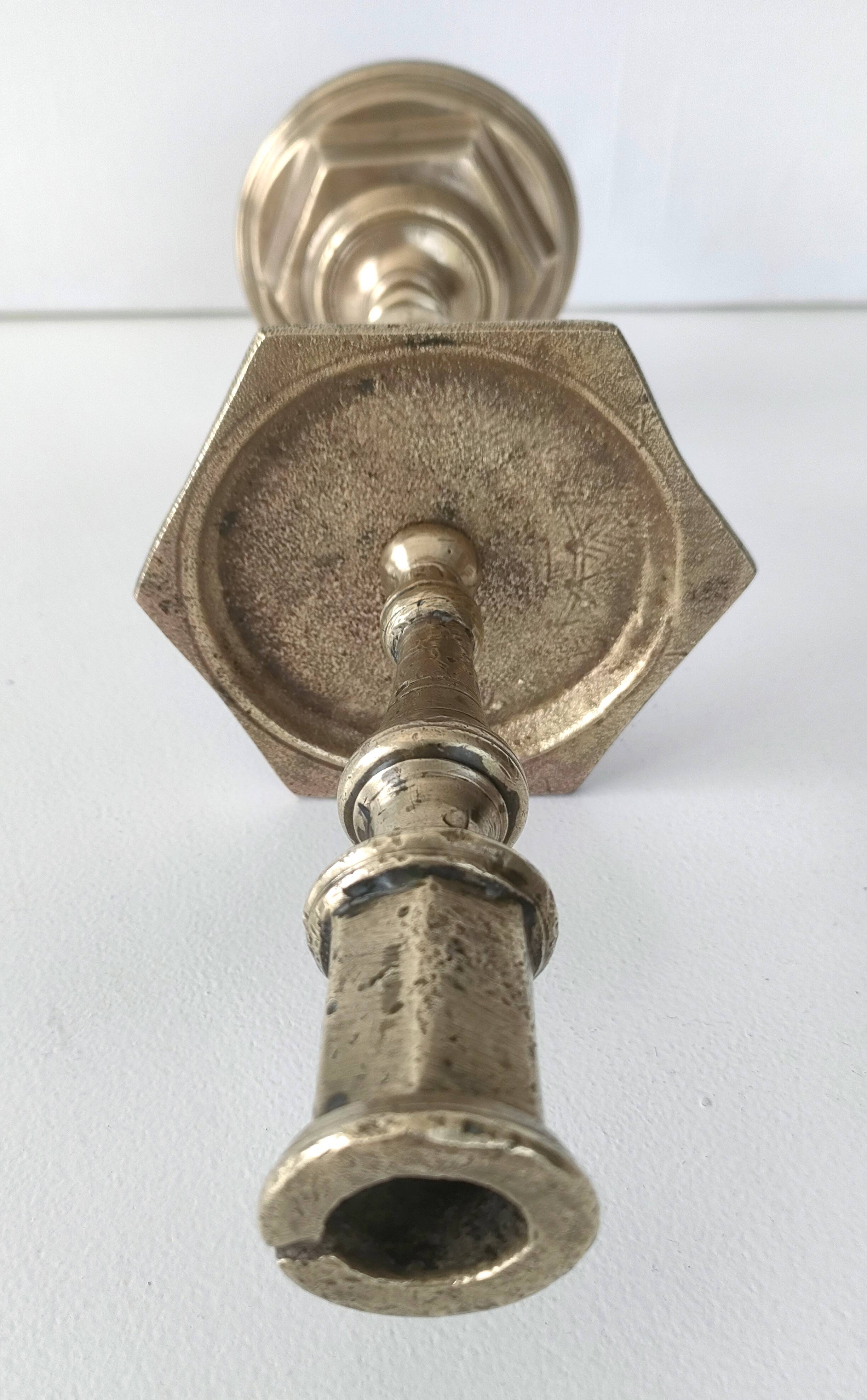 Important Flambeau Directoire - Bronze - 1795/1799 France