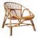 Vintage rattan basket chair – 1960s design
