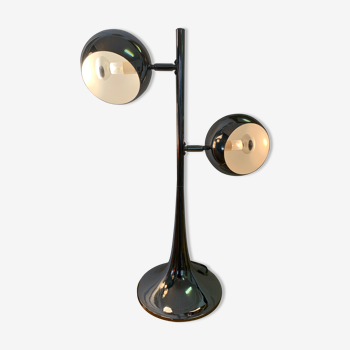 Lampe eyeball chromée