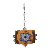 Chandelier en verre de Murano au design italien vintage des années 1960