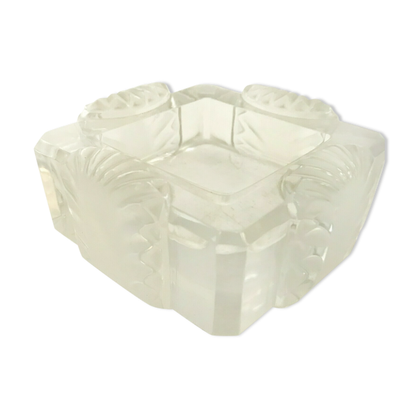 Vide poche en cristal de la maison Lalique XX siècle