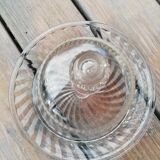 Crystal bell with tray