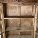 Art-Deco glass cabinet