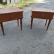 Pair of 50s Scandinavian style bedside tables