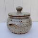 Covered pot/vegetable dish in stoneware, Tiffoche, La Borne Guérande
