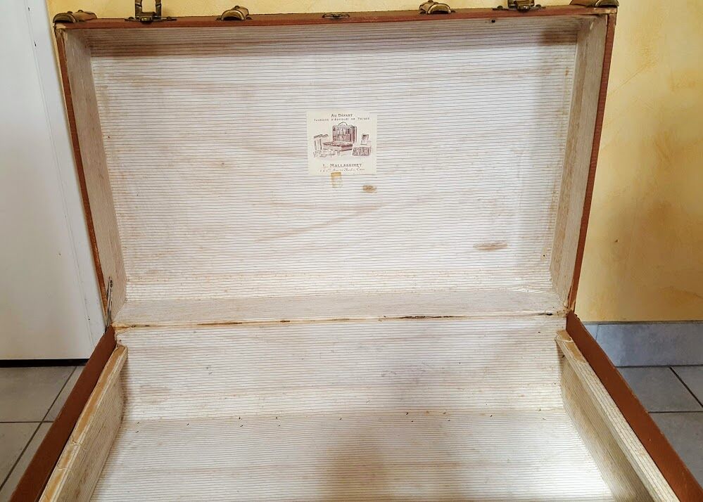 Vintage travel trunk