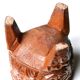 Tam tam Tiki carved wood, 70s