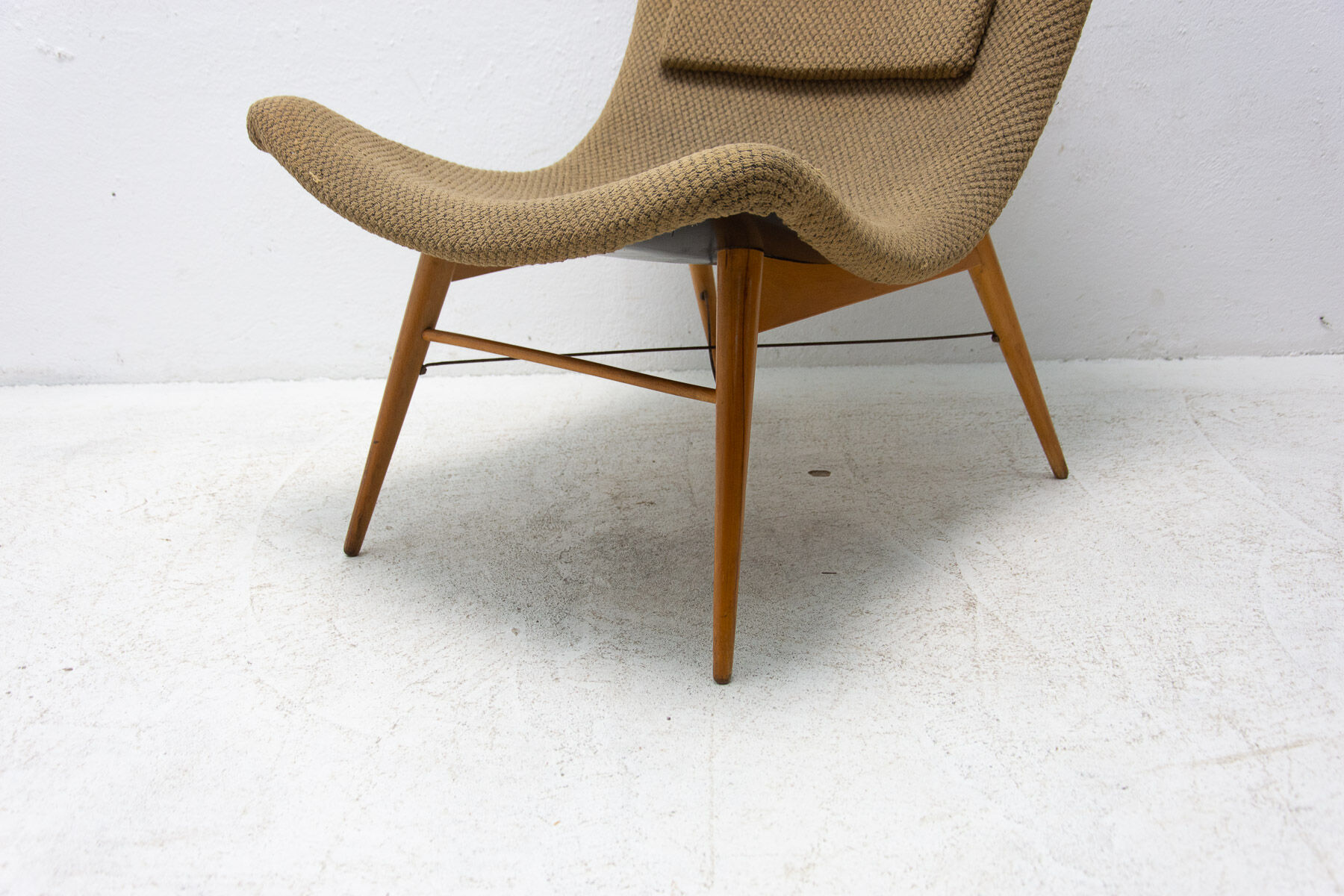 Mid-century television chair by Miroslav Navratil, 1950´s