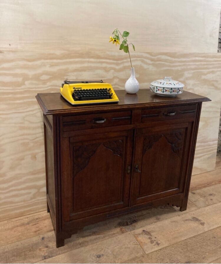 Buffet parisien art déco en bois