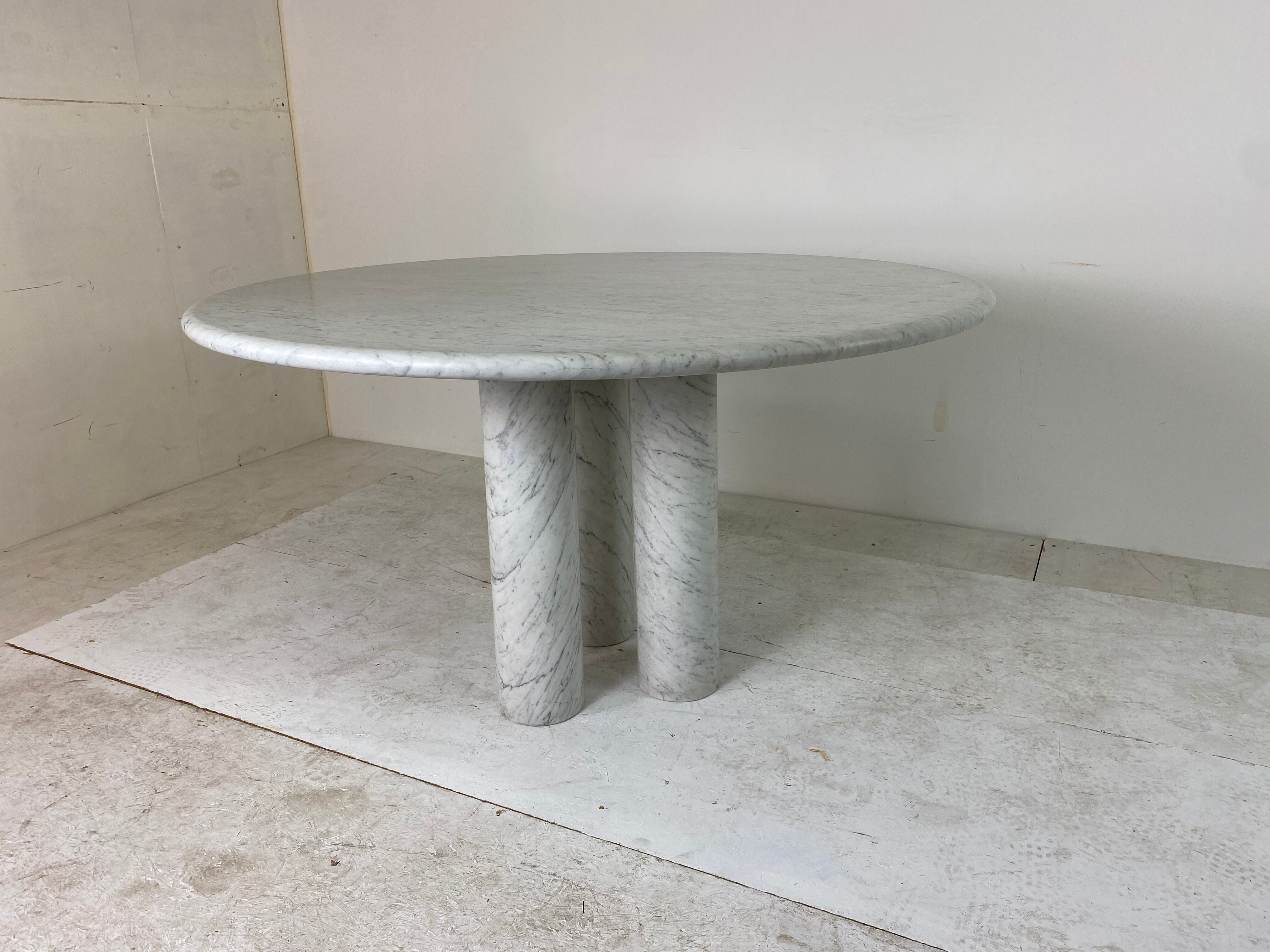 Vintage Marble Dining Table 1970
