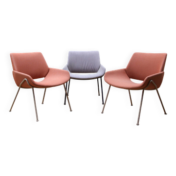 Suite de 3 fauteuils Monk, Prostoria