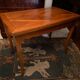 Table with wallet tray modular length Louis XV 281cm