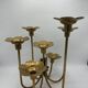 Candlestick candle holder 7 branches flowers