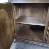 Solid wood library showcase