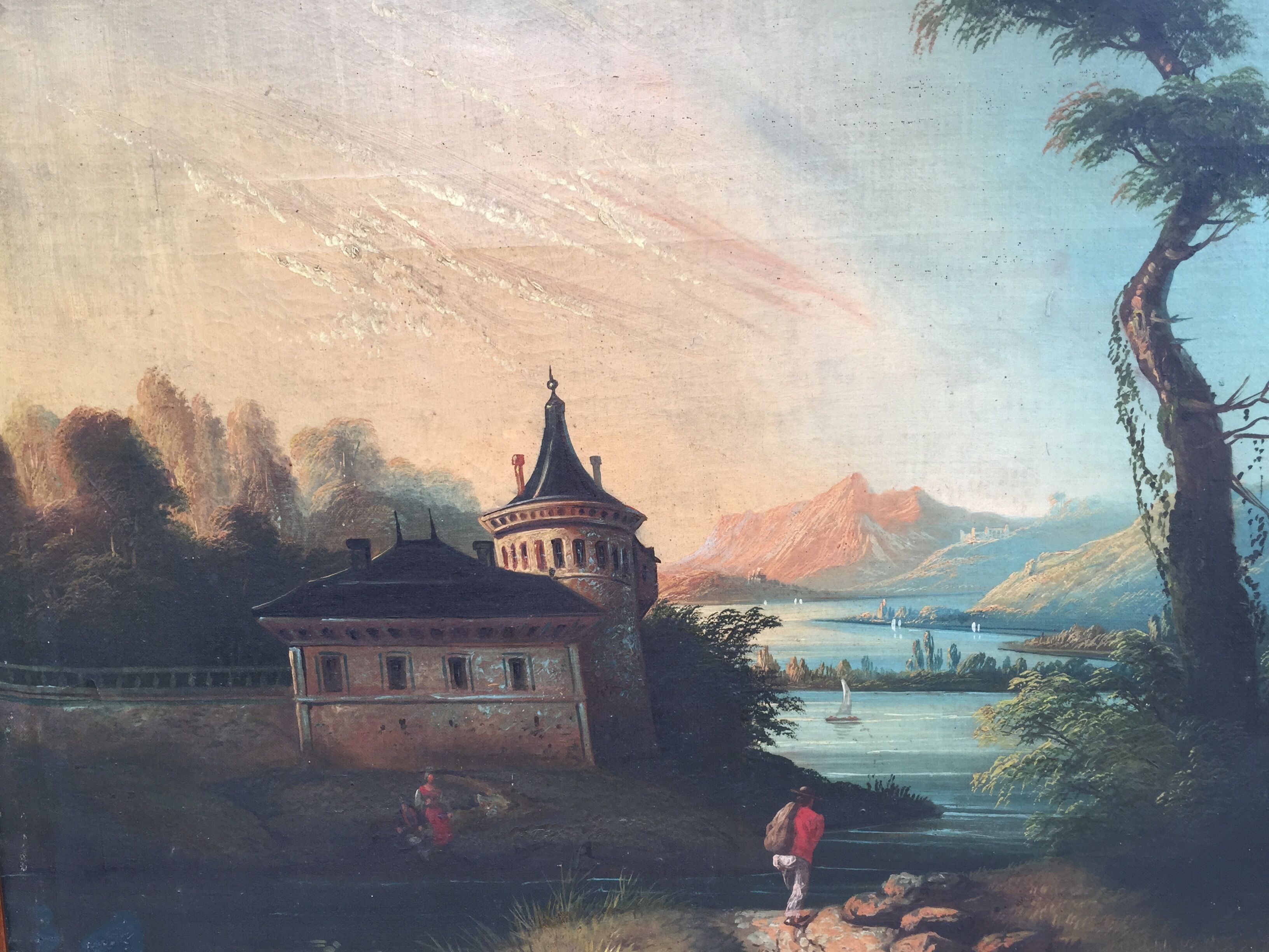 Ancient Trumeau 144 x 80 cm