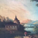Trumeau ancien 144 x 80 cm