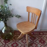 Chaise de bureau vintage à vis stella