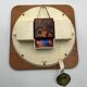 Space age clock calendar by odo france, 70s