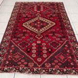 Handmade Persian Hamadan rug 192x129cm