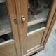 Armoire vitrine/bibliothèque Art Deco